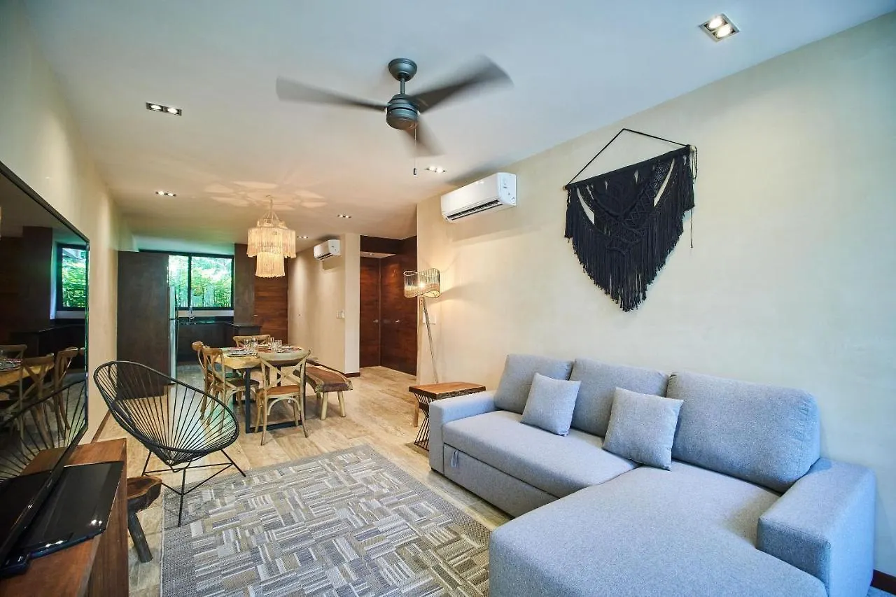 דירה טולום Odyssey - Private Plunge Pool & Beach Club Access מקסיקו